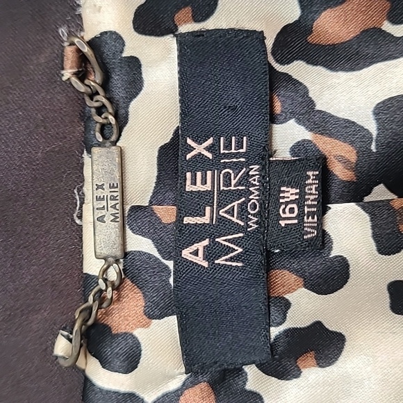 Alex Marie Blazer Size 16W - Picture 4 of 4